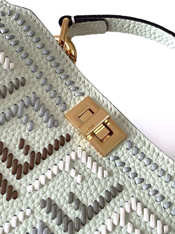 Fendi Peekaboo Green 33x22x14cm shoulder bag — AAA Quality Replica