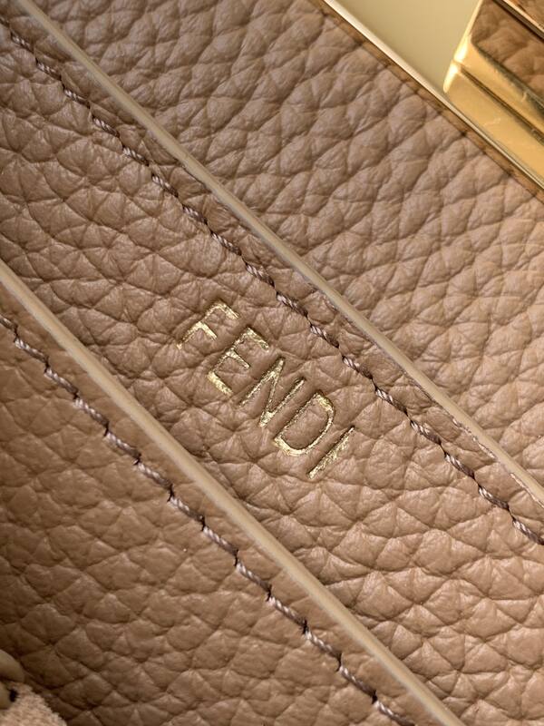 Fendi Peekaboo Brown 33x22x14cm shoulder bag — AAA Quality Replica