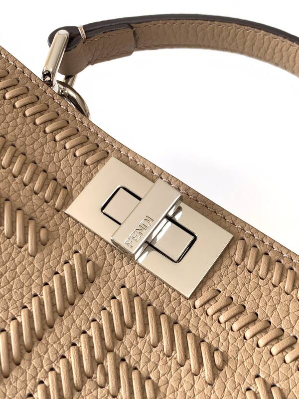 Fendi Peekaboo Beige 33x22x14cm shoulder bag — 1:1 Replica