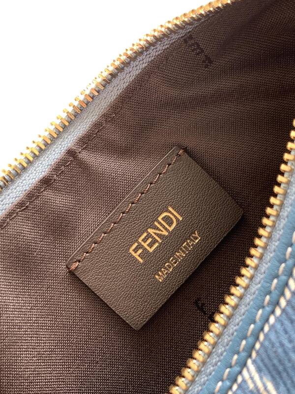 Fendi Blue 25x18x10cm shoulder bag — Premium Replica