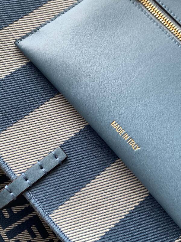 Fendi Blue 40x30x16cm shoulder bag — Top Quality Replica