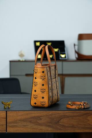 MCM Toni Visetos 19x16cm shoulder bag AAA Quality Replica