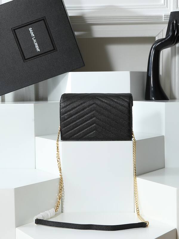 Saint Laurent Lou Black 20 17 crossbody — Premium Replica