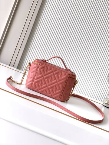 Fendi Pink 25x18x10cm shoulder bag Premium Replica