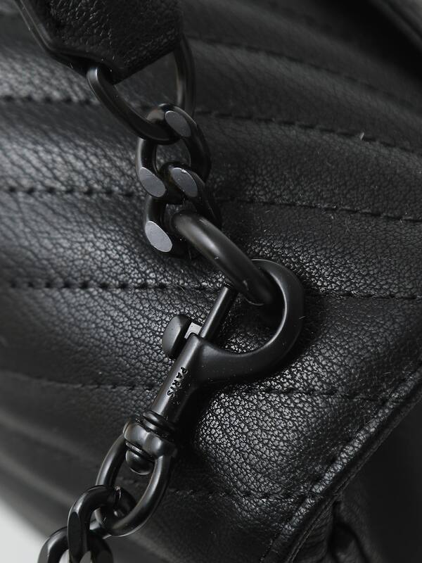 Saint Laurent College Black 24x20x8 shoulder — Premium Replica