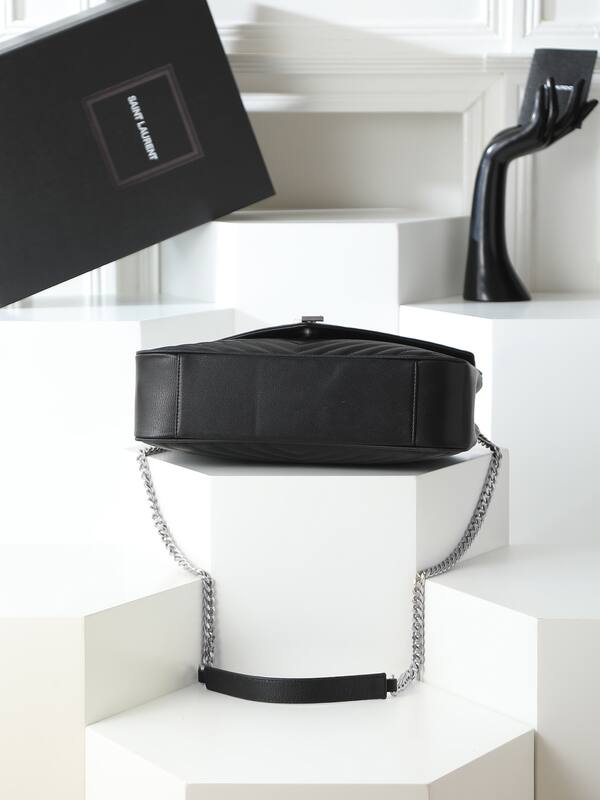Saint Laurent College Black 24x20x8 shoulder — Premium Replica