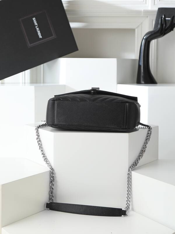 Saint Laurent College Black 24x20x8 shoulder — Top Quality Replica