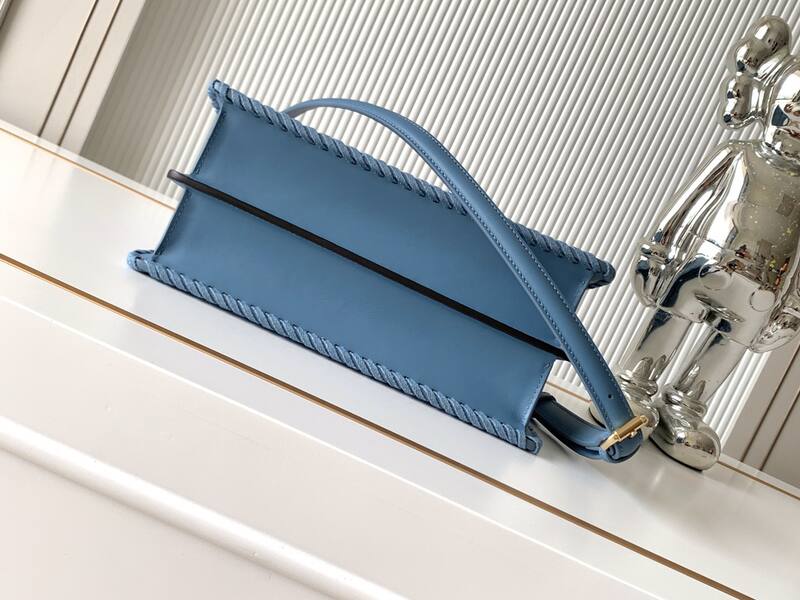 Fendi Peekaboo Blue 33x22x14cm shoulder bag — AAA Quality Replica