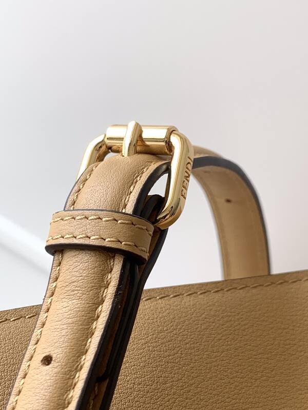 Fendi Peekaboo Beige 33x22x14cm shoulder bag — 1:1 Replica