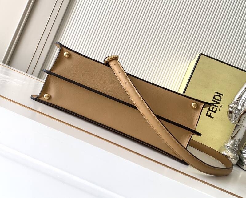 Fendi Peekaboo Beige 33x22x14cm shoulder bag — 1:1 Replica