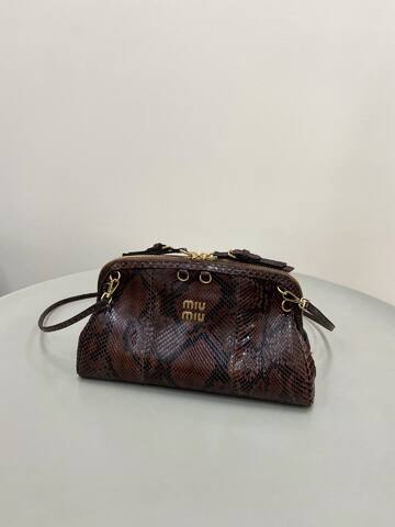 Miu Miu Brown 30x22x12cm shoulder bag Premium Replica