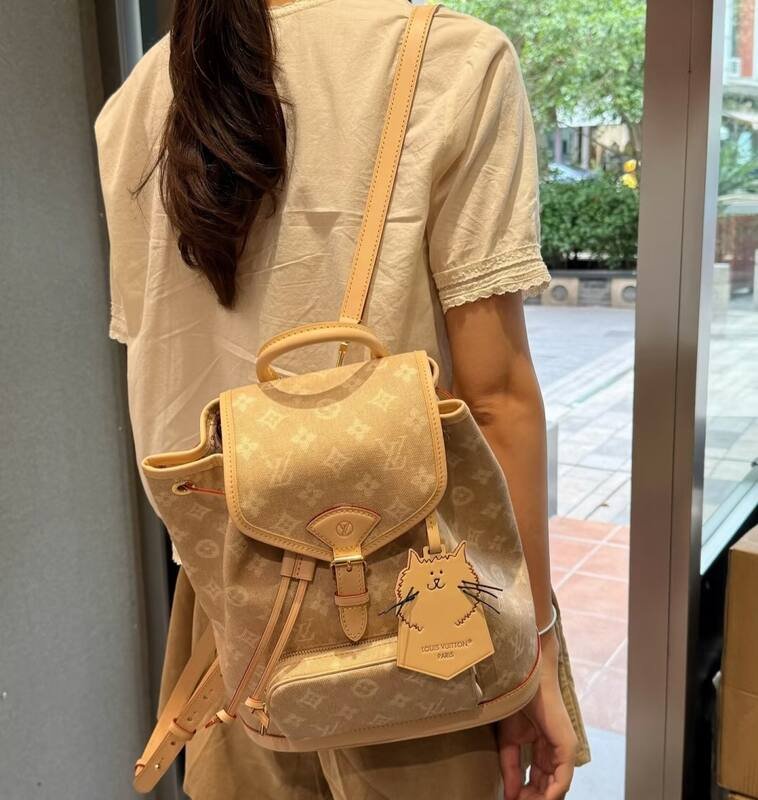 Louis Vuitton Mini Palm Springs Beige Monogram mini everyday — AAA Quality Replica