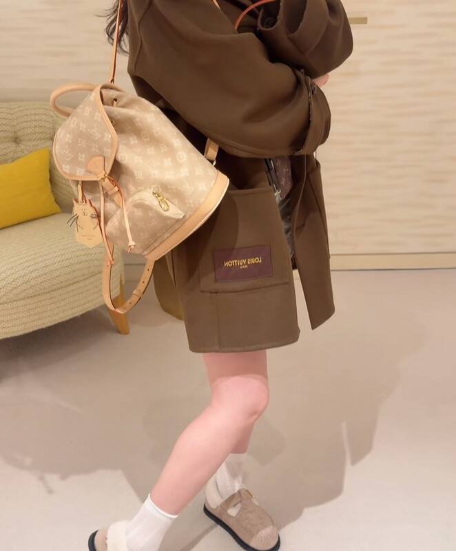 Louis Vuitton Mini Palm Springs Beige Monogram mini everyday — AAA Quality Replica