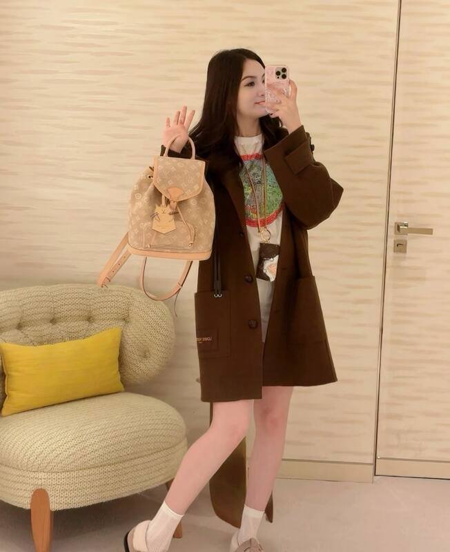 Louis Vuitton Mini Palm Springs Beige Monogram mini everyday — AAA Quality Replica
