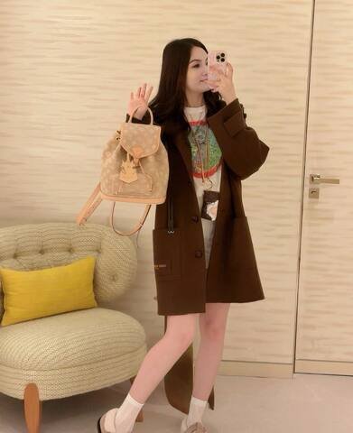 Louis Vuitton Mini Palm Springs Beige Monogram mini everyday AAA Quality Replica