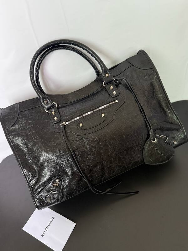 Balenciaga City Black 38x28x15cm shoulder bag — Premium Replica