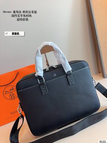 Hermes Black 37 7 30cm work 1 1 Replica