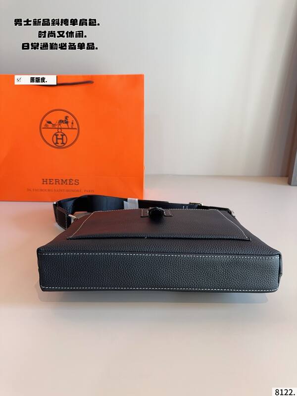 Hermes Jige Messenger Black shoulder — Premium Replica
