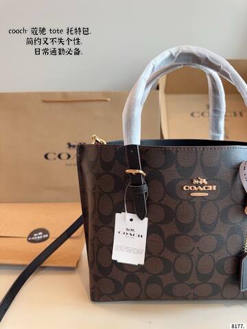 Coach Monogram 25x18x10cm shoulder bag Top Quality Replica