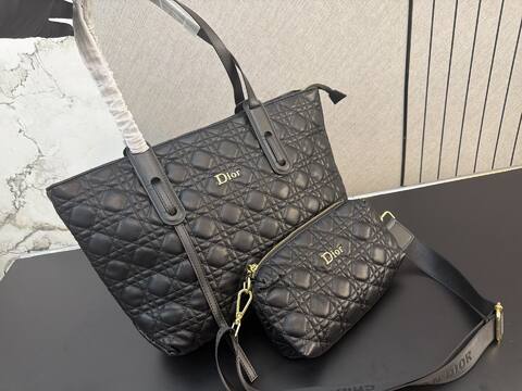 Dior Black Cannage tote Premium Replica