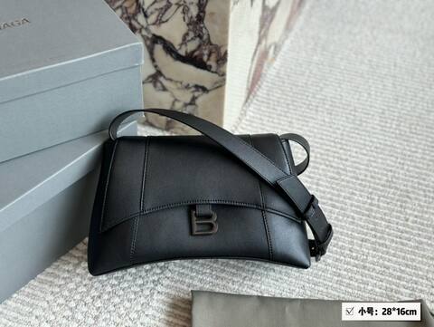 Balenciaga Hourglass Black large 34 21cm crossbody Top Quality Replica