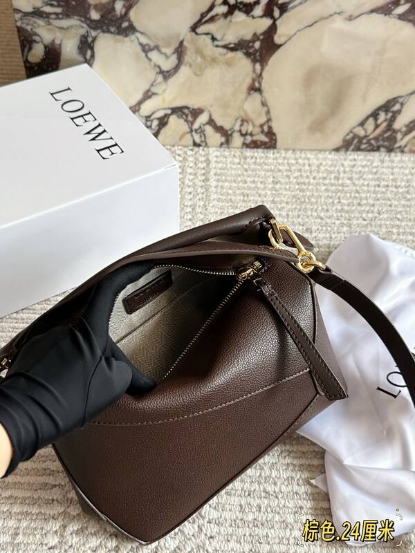 Loewe Puzzle Brown crossbody — Premium Replica