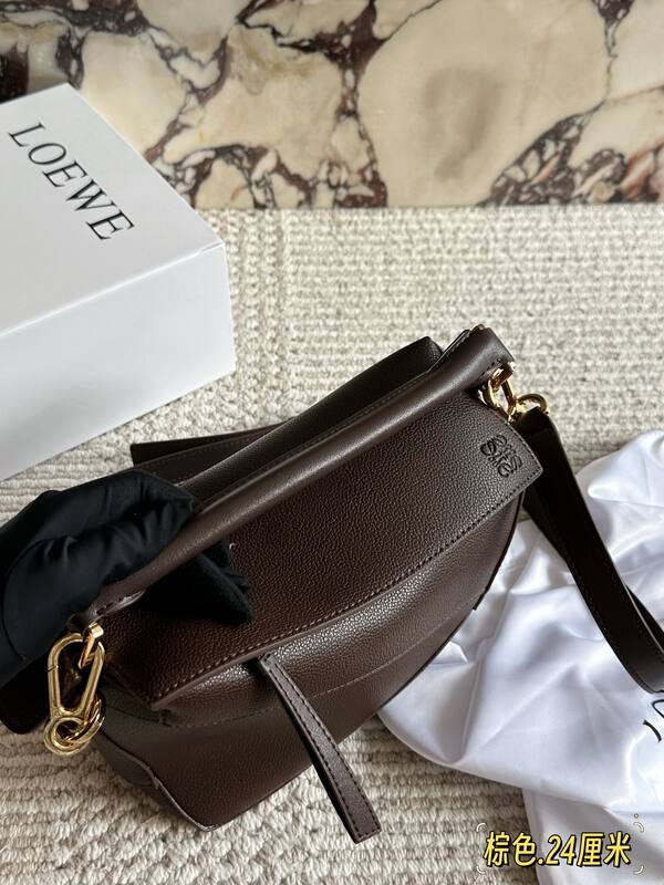 Loewe Puzzle Brown crossbody — Premium Replica