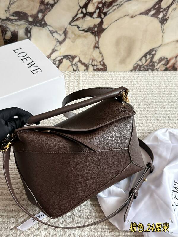 Loewe Puzzle Brown crossbody — Premium Replica