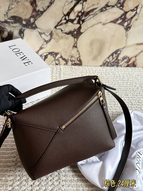 Loewe Puzzle Brown crossbody — Premium Replica