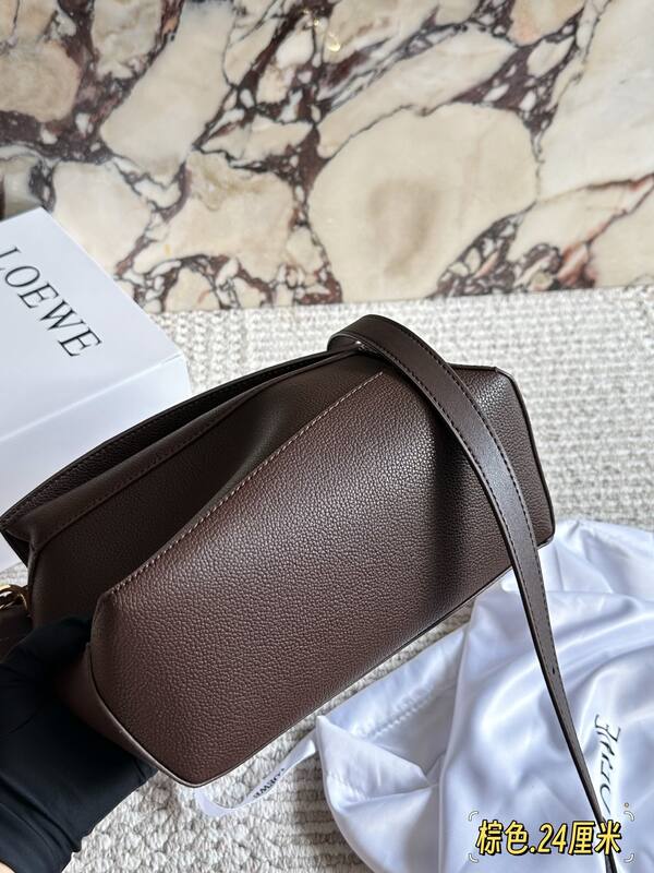 Loewe Puzzle Brown crossbody — Premium Replica