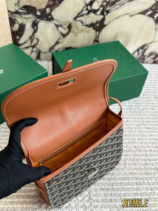 Goyard Brown 25x18x10cm shoulder bag — AAA Quality Replica