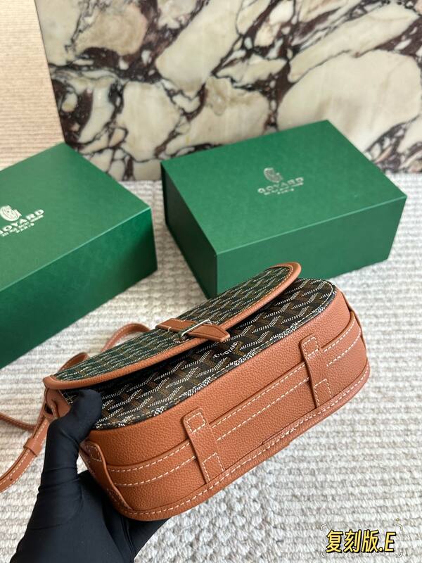Goyard Brown 25x18x10cm shoulder bag — AAA Quality Replica
