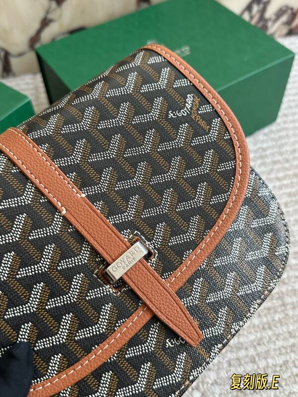 Goyard Brown 25x18x10cm shoulder bag — AAA Quality Replica