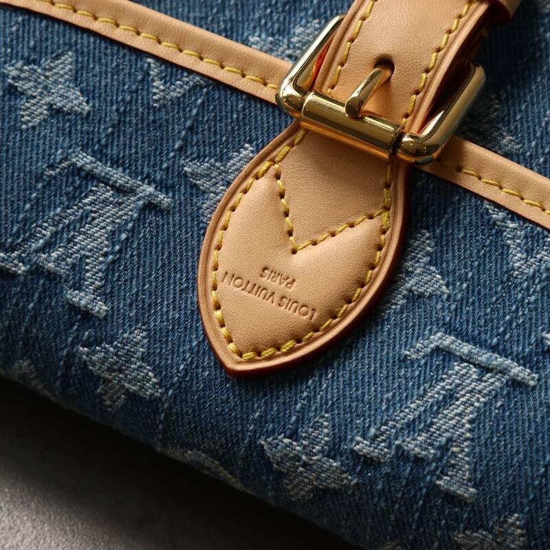 Louis Vuitton Nano Diane Blue Monogram Denim nano crossbody — Top Quality Replica