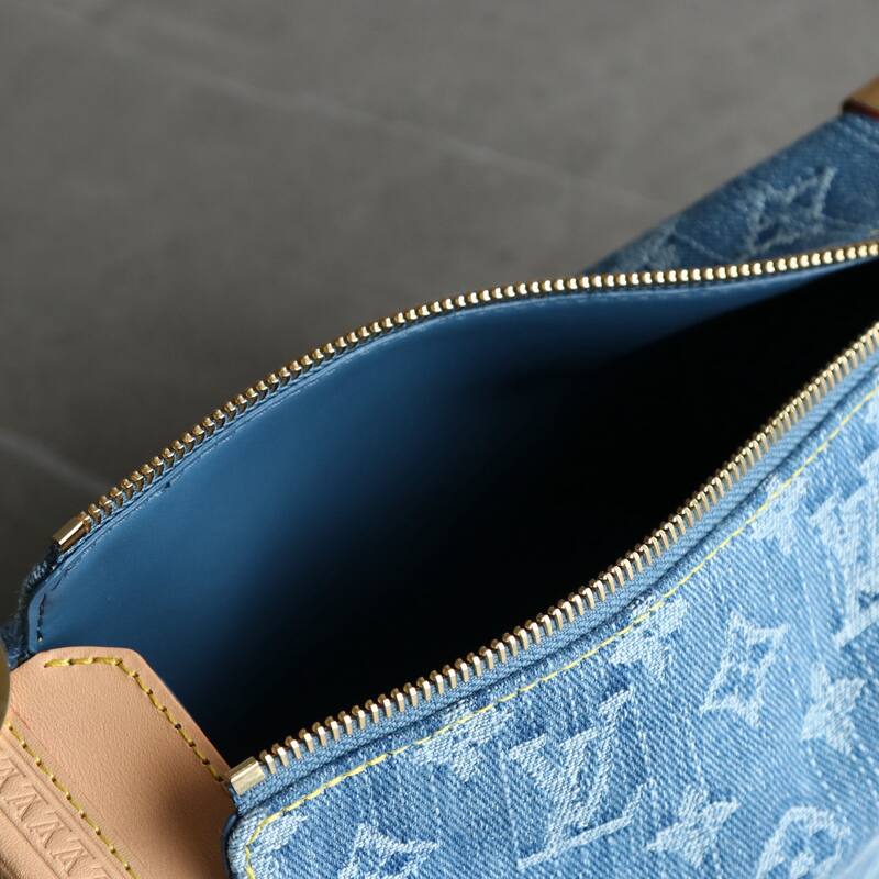 Louis Vuitton M27450 Blue denim monogram crossbody — 1:1 Replica