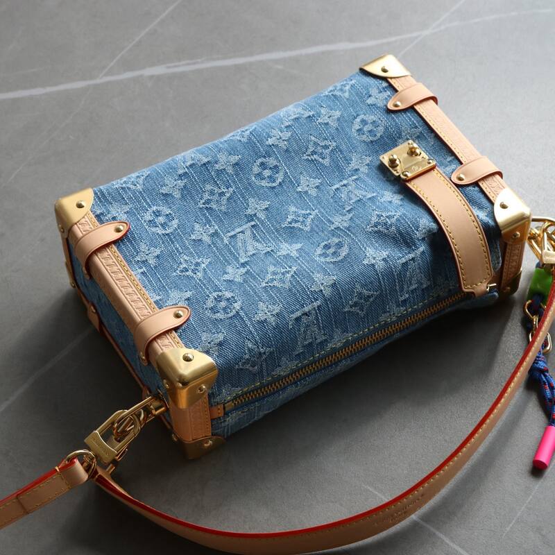 Louis Vuitton M27450 Blue denim monogram crossbody — 1:1 Replica