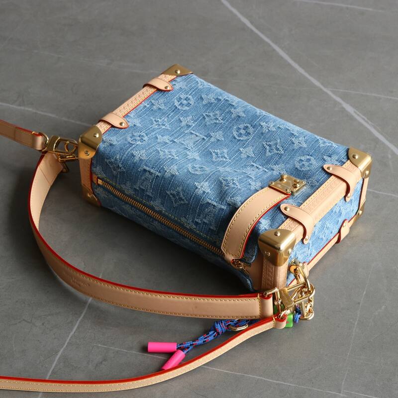 Louis Vuitton M27450 Blue denim monogram crossbody — 1:1 Replica