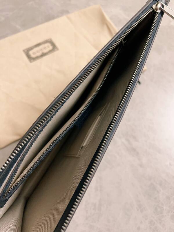 Gucci Ophidia Blue GG Supreme clutch — AAA Quality Replica
