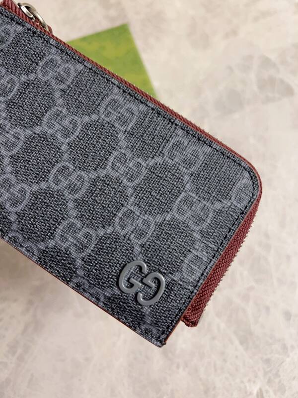Gucci GG Supreme Grey Black 13 everyday — Premium Replica