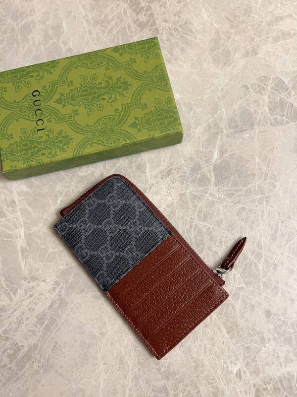 Gucci GG Supreme Grey Black 13 everyday — Premium Replica