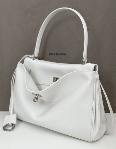 Balenciaga White 30x22x12cm shoulder bag Premium Replica