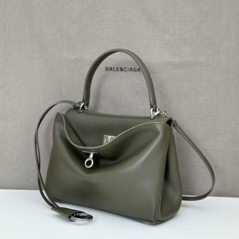 Balenciaga Green 25x18x10cm shoulder bag Premium Replica