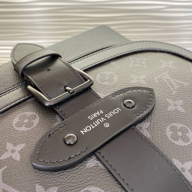 Louis Vuitton Saumur Monogram Eclipse crossbody — AAA Quality Replica