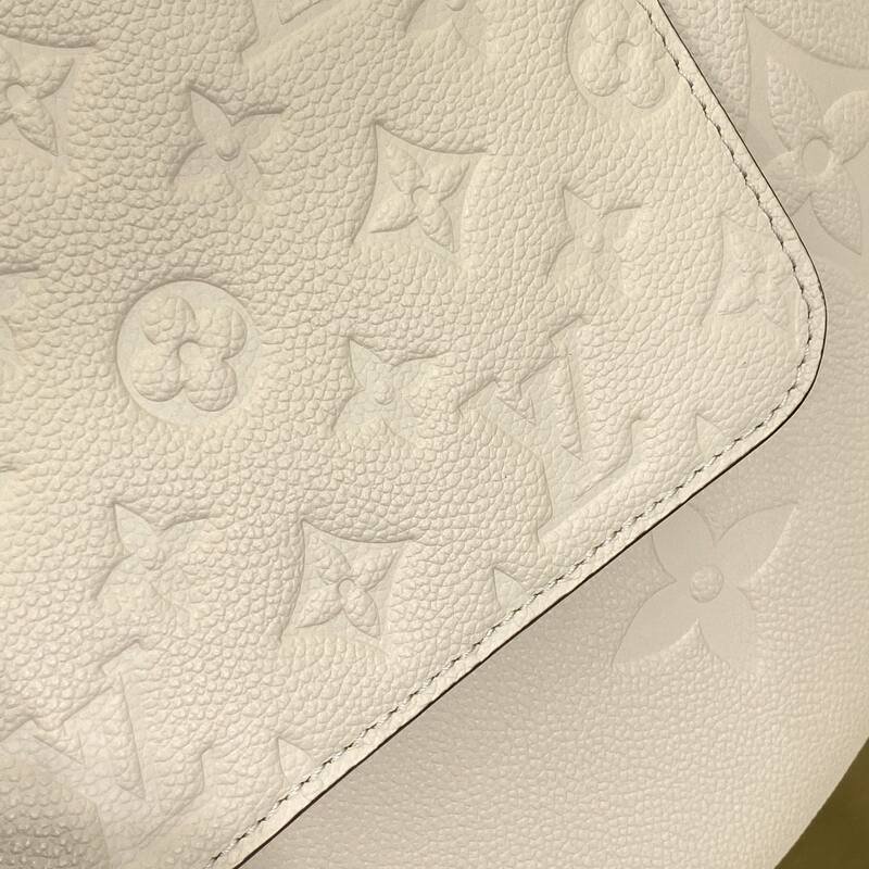 Louis Vuitton Loop Hobo Cream Monogram Empreinte shoulder — AAA Quality Replica