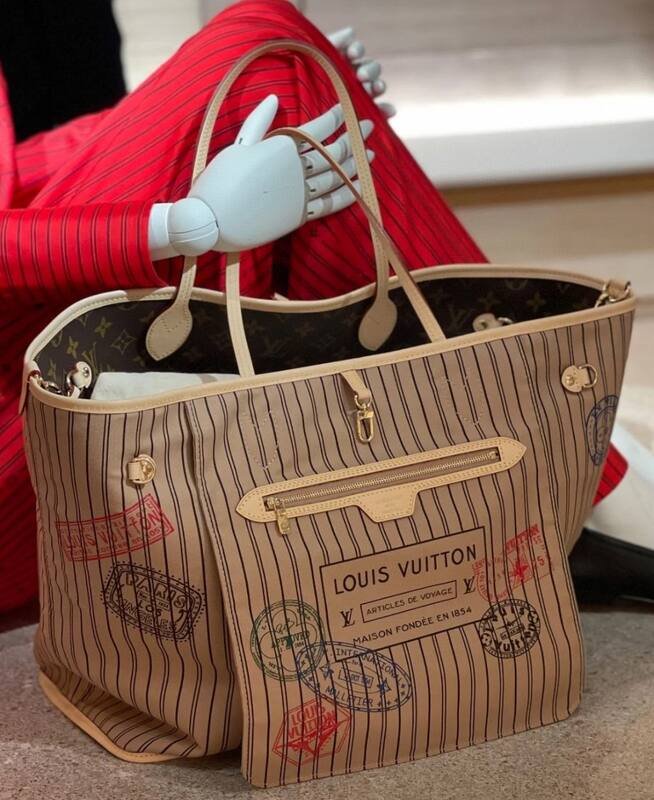 Louis Vuitton Neverfull Beige Monogram GM tote — 1:1 Replica