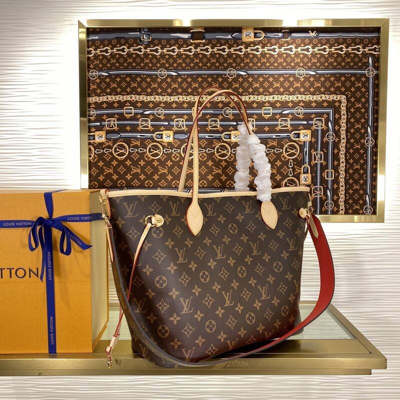 Louis Vuitton Neverfull Bandouli re Inside Out Monogram tote — 1:1 Replica