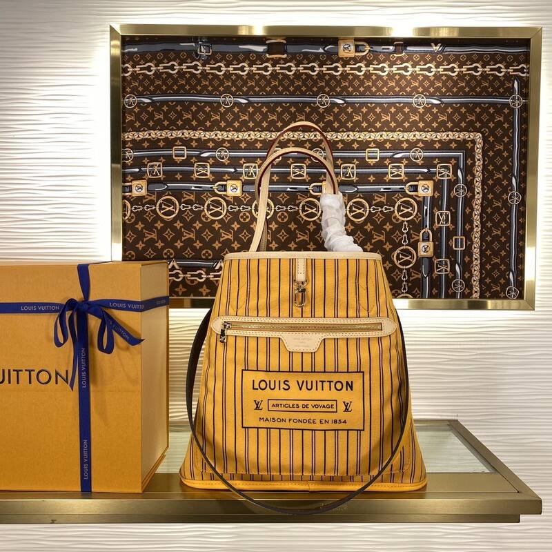 Louis Vuitton Neverfull Bandouli re Inside Out Monogram tote — AAA Quality Replica
