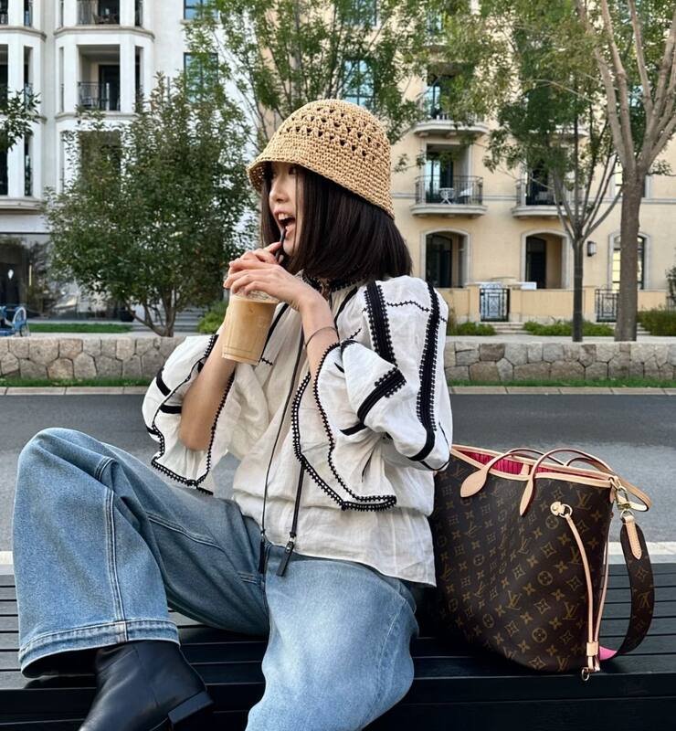 Louis Vuitton Neverfull Bandouliere Inside Out Monogram tote — Premium Replica