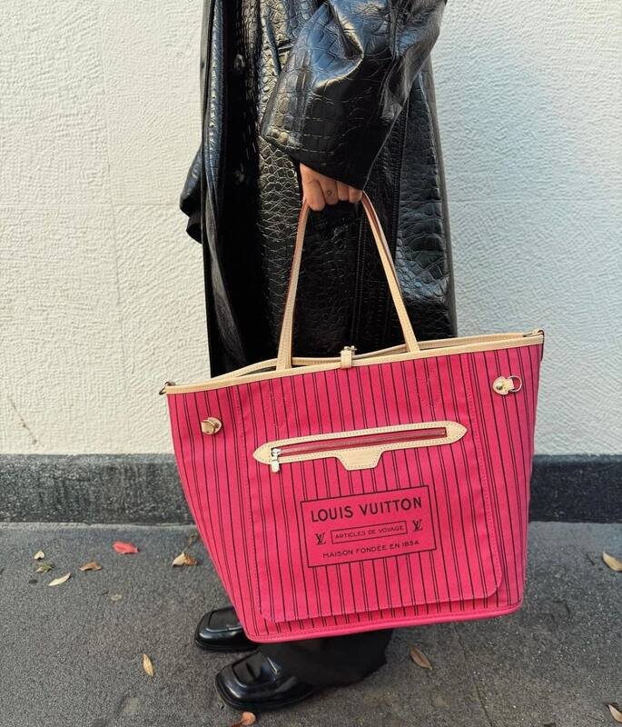 Louis Vuitton Neverfull Bandouliere Inside Out Monogram tote — Premium Replica