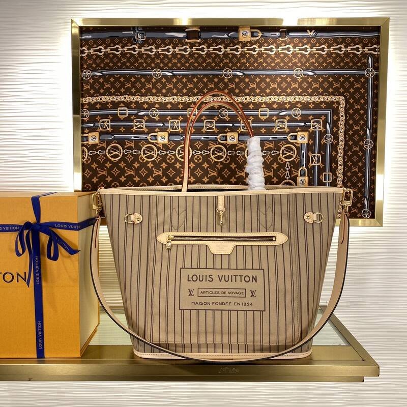 Louis Vuitton Neverfull Bandouli re Inside Out Monogram tote — AAA Quality Replica